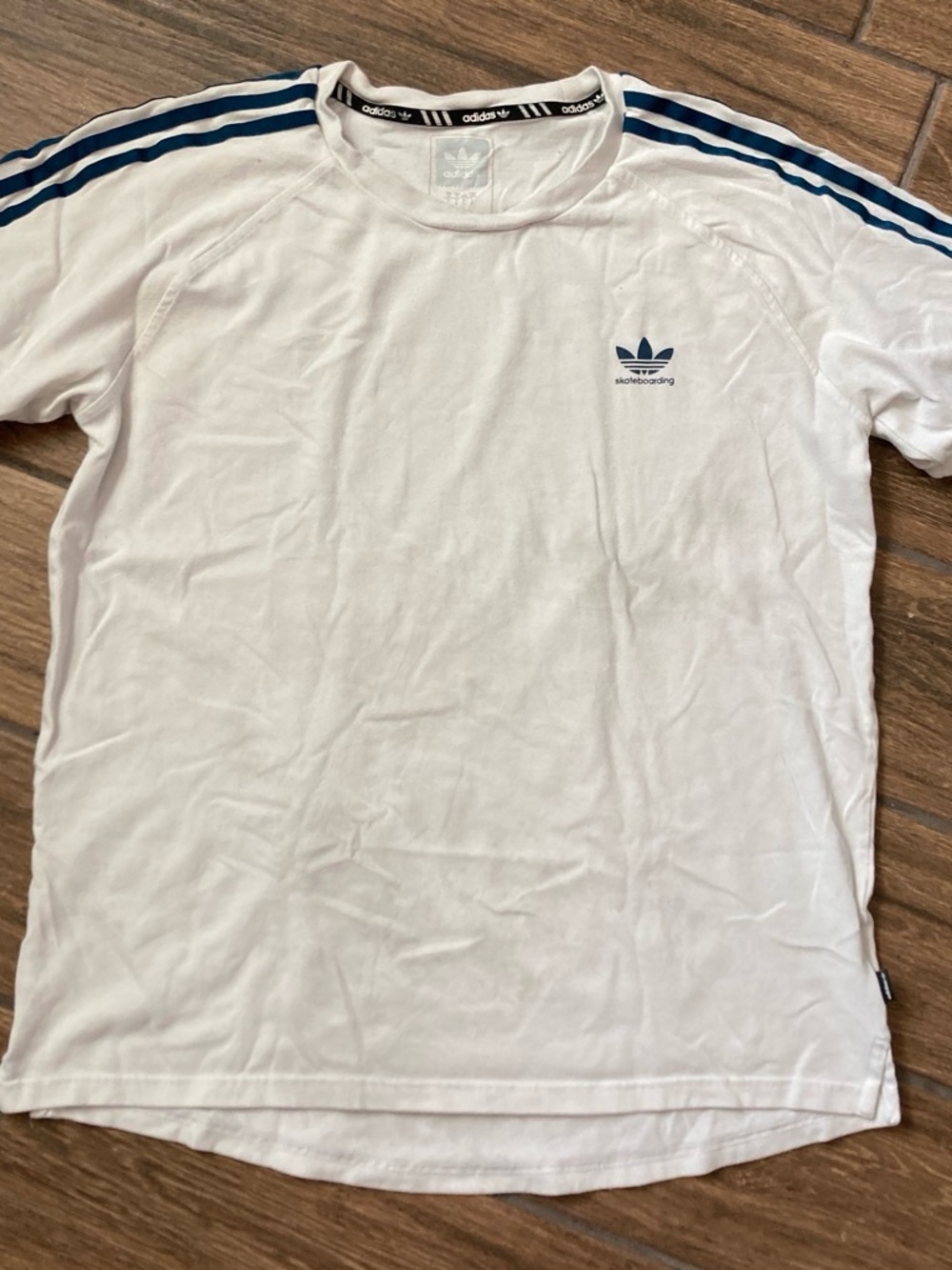 Adidas white t shirt